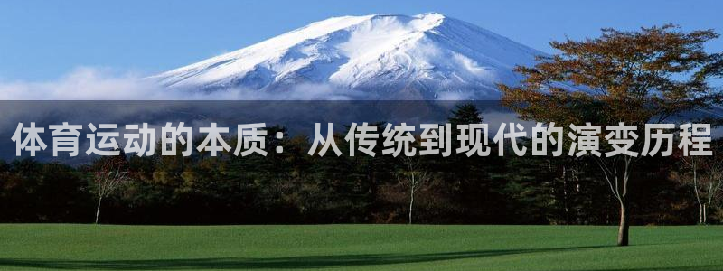 尊龙官网下载平台是正规平台吗：体育运动的本质：从传统