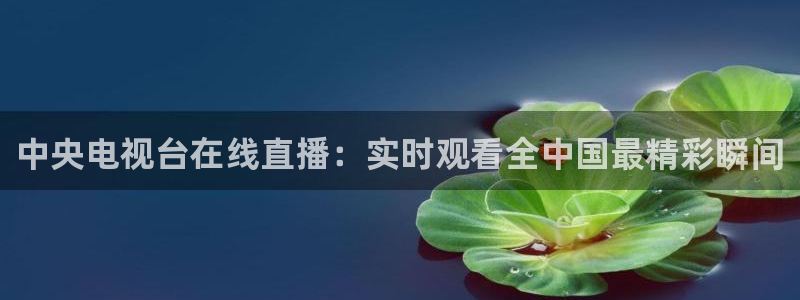 体育赛事视频直播看球吧：中央电视台在线直播：实时观看全中国最精彩瞬间